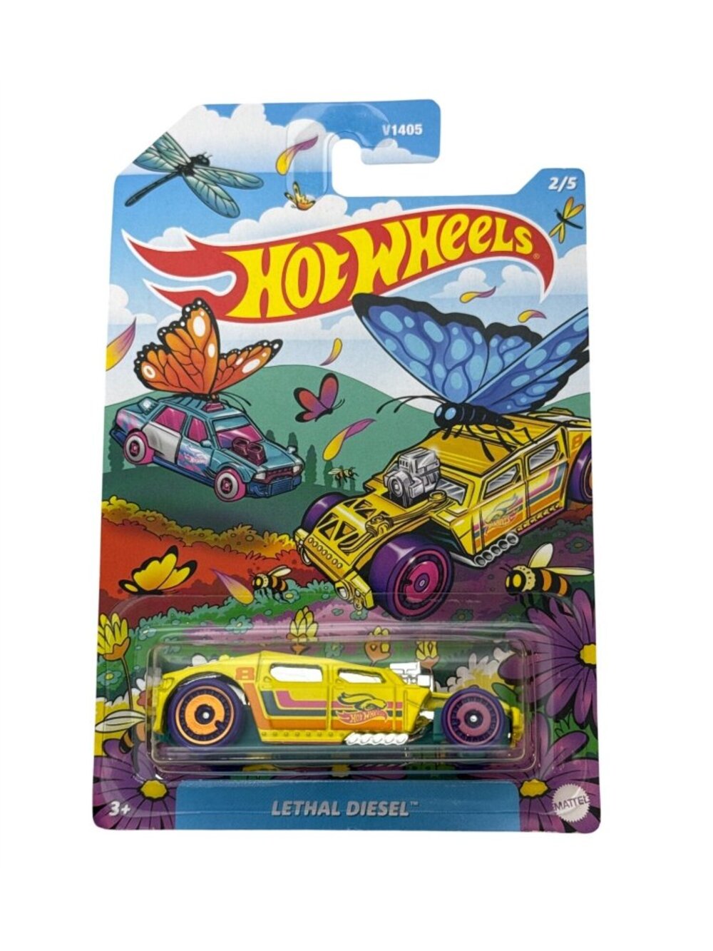 Hot Wheels Lethal Diesel Easter Spring Series 2025 Yellow Collectible Car
